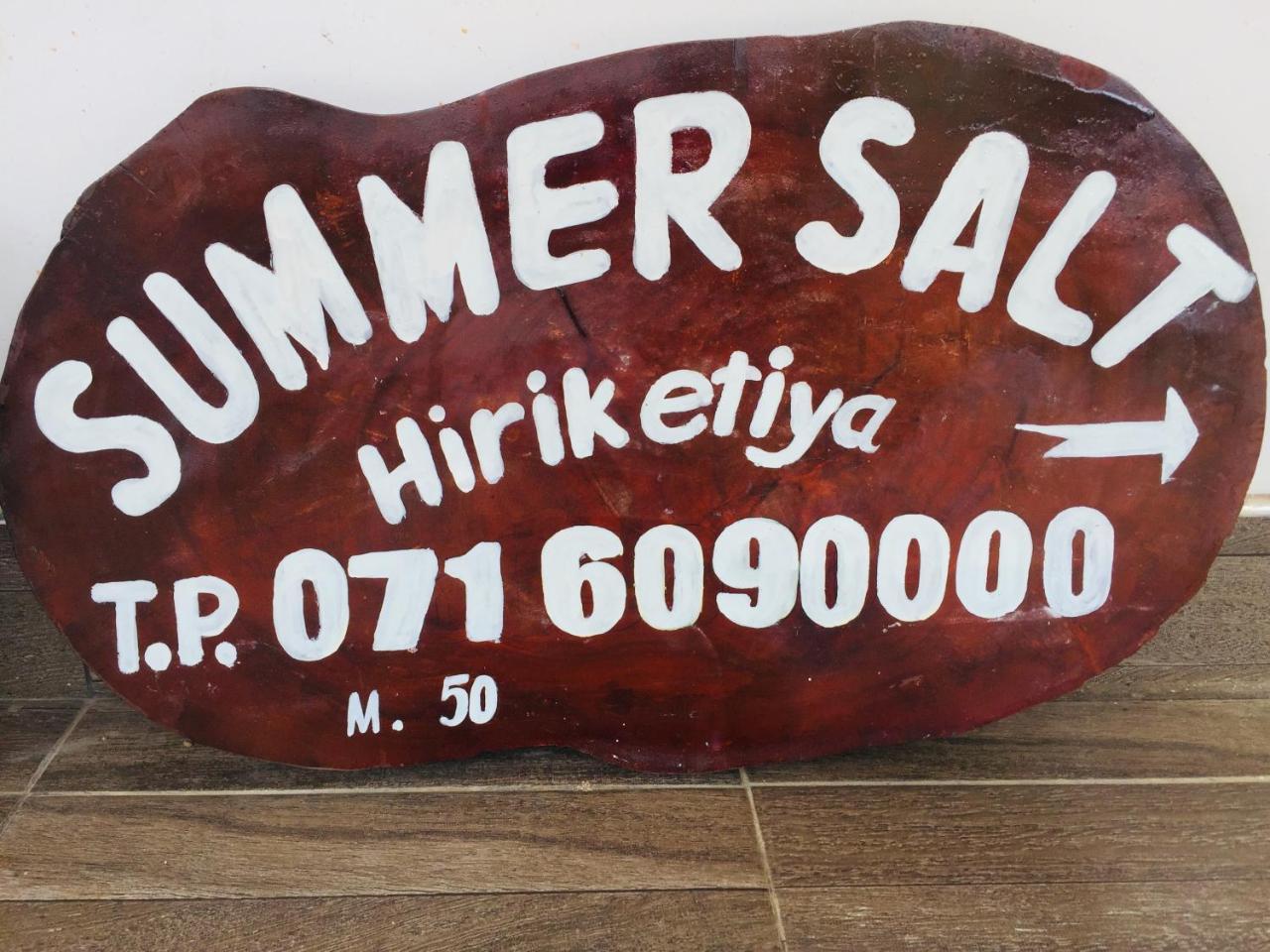 Summer Salt Hiriketiya ดิคเวลลา ภายนอก รูปภาพ